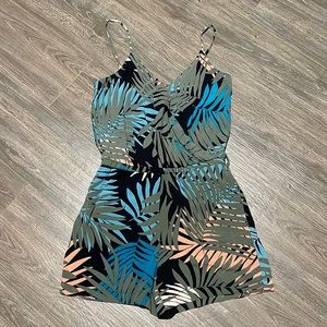 Loft Outlet Tropical Print Romper